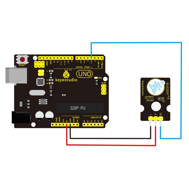 KEYESTUDIO active digital buzzer module KS0018