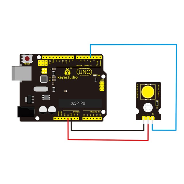 KEYESTUDIO digital push button KS0029, συμβατό με Arduino