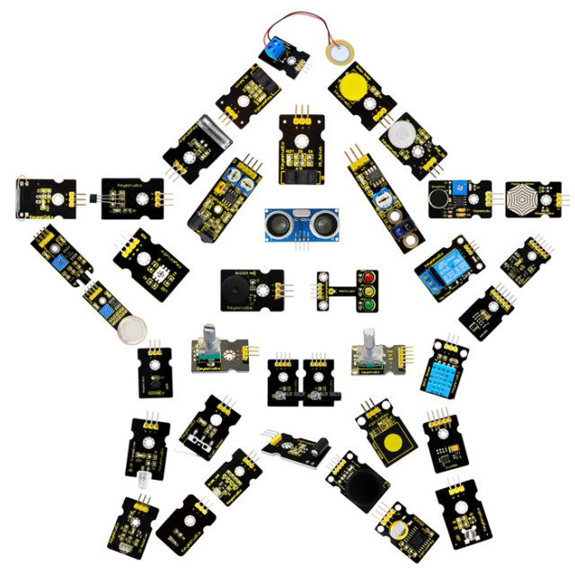 KEYESTUDIO 37 in 1 Sensor V2.0 kit για Arduino KS0399