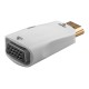 GOOBAY αντάπτορας HDMI σε VGA 44793 με 3.5mm, 1080p/60Hz, λευκός