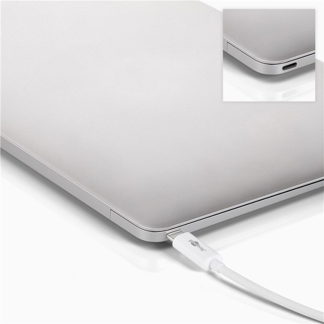 GOOBAY αντάπτορας USB-C σε HDMI & VGA 52430, 4K/60Hz, λευκός