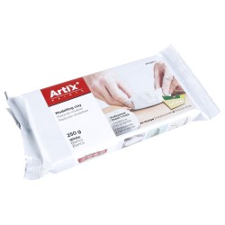 ARTIX PAINTS φυσικός πηλός PY035-1, χωρίς γλουτένη, 250γρ, λευκός