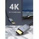 CABLETIME καλώδιο DisplayPort σε HDMI CT-P02G4K, 4K, 1.8m, μαύρο