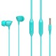 CELEBRAT earphones με μικρόφωνο G7, 3.5mm σύνδεση, Φ10mm, 1.2m, μπλε