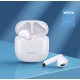 USAMS earphones IA04 με θήκη φόρτισης, True Wireless, Φ13mm, λευκά