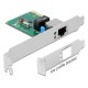 DELOCK κάρτα επέκτασης PCI Express σε RJ45 90381, 1000Mbps, low profile