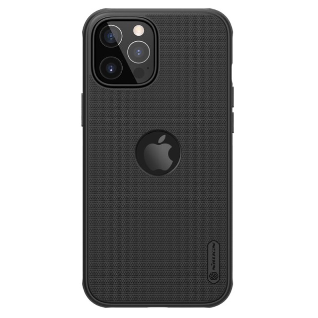 NILLKIN θήκη Super Frosted Shield για Apple iPhone 12/12 Pro, μαύρη