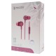 SADES gaming earphones Wings 10, μικρόφωνο, 3.5mm, magnetic, Φ10mm, ροζ