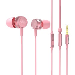 SADES gaming earphones Wings 10, μικρόφωνο, 3.5mm, magnetic, Φ10mm, ροζ