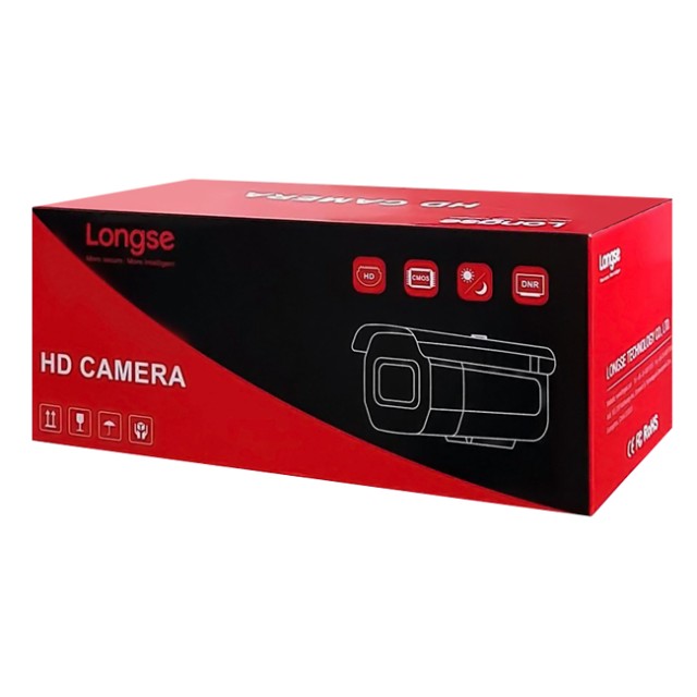 LONGSE IP κάμερα LIV60HSL200, POE, 2.8-12mm, 1/2.8" SONY, 2MP, IP67 LONGSE IP κάμερα LIV60HSL200, POE, 2.8-12mm, 1/2.8" SONY, 2MP, IP67