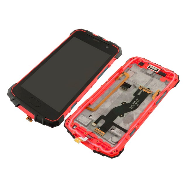 ULEFONE LCD & Touch Panel για smartphone Armor 2, με back cover, κόκκινο