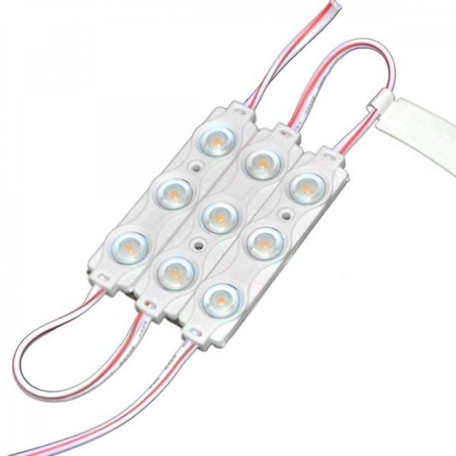 OPTONICA LED lens module 4511, 12V, 0.72W, 6500K, IP65