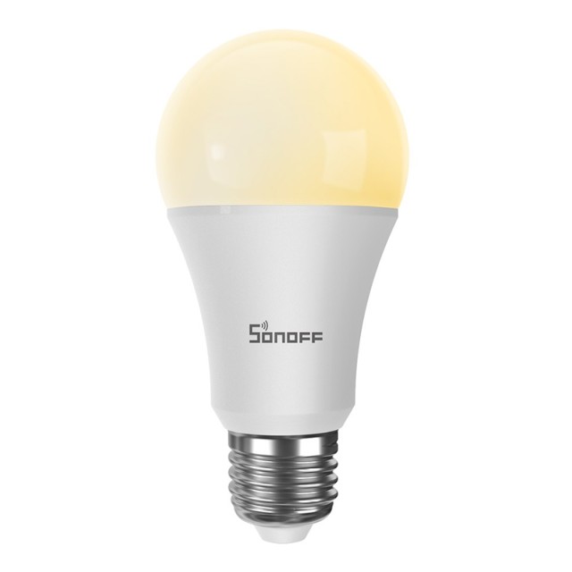 SONOFF smart λάμπα LED B02-B-A60, Wi-Fi, 9W, E27, 2700K-6500K