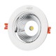 LIPER LED χωνευτό spot LP-COB7B, 7W, 4000K, Φ9.8, λευκό