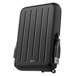 SILICON POWER εξωτερικός HDD Armor A66, 2TB, USB 3.2, μαύρος