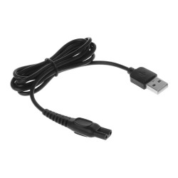 POWERTECH καλώδιο τροφοδοσίας USB CAB-U147, 10.3x5mm, 1m, μαύρο