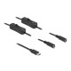 DELOCK καλώδιο USB Type-C σε 2x DC 5.5 x 2.1mm 86800, 1m, μαύρο DELOCK καλώδιο USB Type-C σε 2x DC 5.5 x 2.1mm 86800, 1m, μαύρο