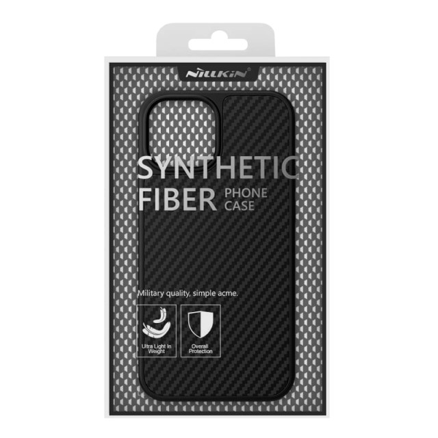 NILLKIN θήκη Synthetic Fiber για Apple iPhone 13 Pro, μαύρη