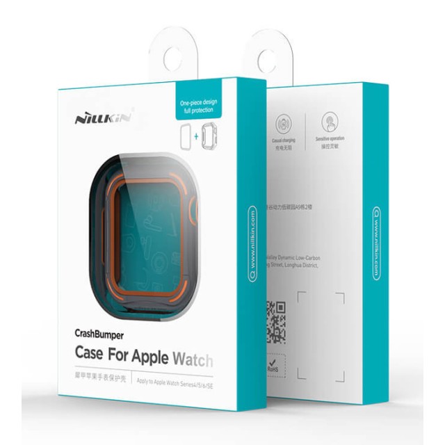 NILLKIN θήκη CrashBumper για Apple Watch series 4/5/6/SE, 40mm, μαύρη