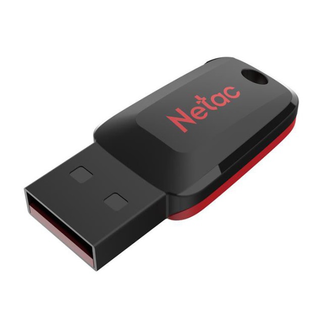 NETAC USB Flash Drive U197, 64GB, USB 2.0, μαύρο