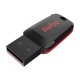 NETAC USB Flash Drive U197, 64GB, USB 2.0, μαύρο