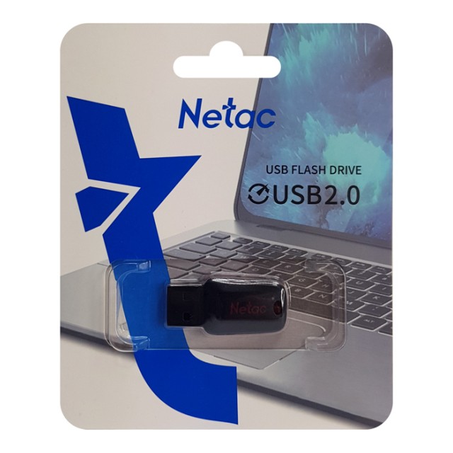 NETAC USB Flash Drive U197, 32GB, USB 2.0, μαύρο