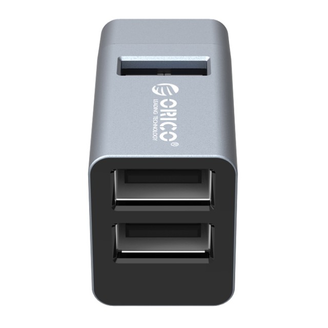 ORICO USB hub MINI-U32L, 3x θυρών, 5Gbps, USB σύνδεση, γκρι