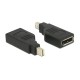 DELOCK αντάπτορας mini DisplayPort σε DisplayPort 65626, 4K, 90°