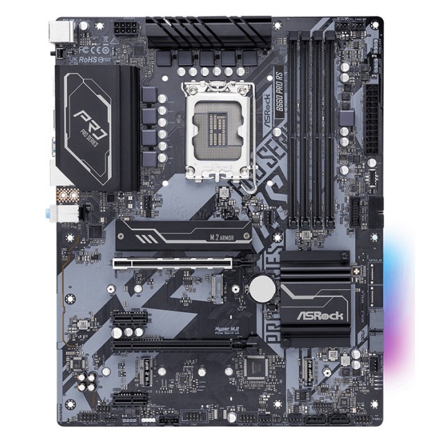 ASROCK μητρική B660 Pro RS, 4x DDR4, s1700, USB 3.2 Gen1, ATX