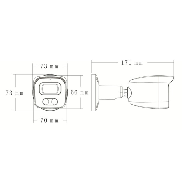 LONGSE IP κάμερα BMSAGC400WH, 2.8mm, 4MP, αδιάβροχη IP67, PoE LONGSE IP κάμερα BMSAGC400WH, 2.8mm, 4MP, αδιάβροχη IP67, PoE
