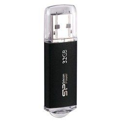 SILICON POWER USB Flash Drive Ultima II-I, 32GB, USB 2.0, μαύρο