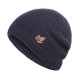 Πλεκτός σκούφος beanie SHO-0005, unisex, μπλε