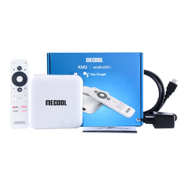 MECOOL TV Box KM2, Google & Netflix certificate, 4K, WiFi, Android 10 MECOOL TV Box KM2, Google & Netflix certificate, 4K, WiFi, Android 10