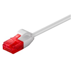 GOOBAY καλώδιο δικτύου 93752, CAT6 U/UTP, slim, copper, 1m, γκρι