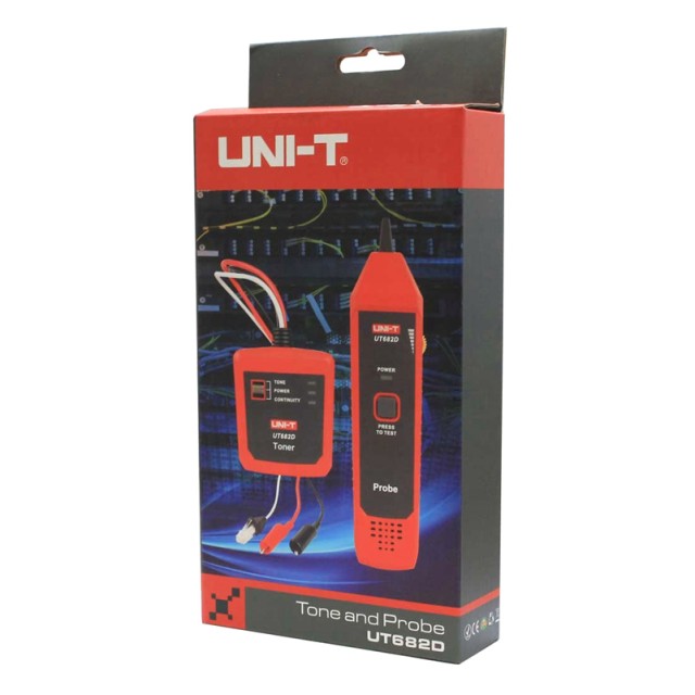 UNI-T tester καλωδίων δικτύου UT682D