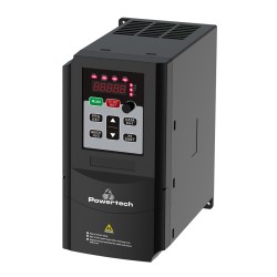 POWERTECH VFD ρυθμιστής στροφών PT-A37G-T43P3P, 3.7KW, 3Ph