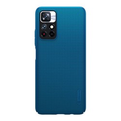 NILLKIN θήκη Super Frosted Shield για Xiaomi Note 11 5G/M4 Pro 5G, μπλε