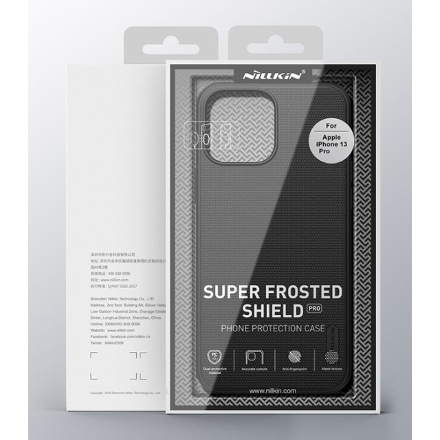 NILLKIN θήκη Super Frosted Shield Pro Magnetic για iPhone 13 Pro, μαύρη