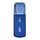 SILICON POWER USB Flash Drive Helios 202, 64GB, USB 3.2, μπλε