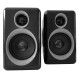 POWERTECH ηχεία Premium sound PT-972, 2x 3W RMS, 3.5mm, μαύρα