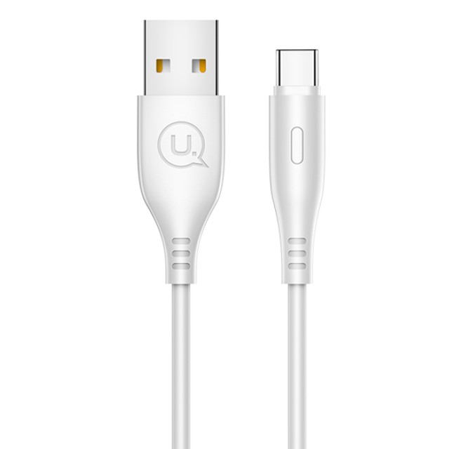 USAMS καλώδιο USB-C σε USB US-SJ267, 10W, 1m, λευκό