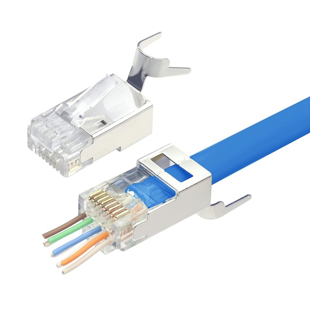 POWERTECH βύσμα RJ45 Cat 6a CAB-N286, copper, open type, 1.2mm, 10τμχ