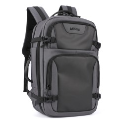 ARCTIC HUNTER τσάντα πλάτης B00191 με θήκη laptop 15.6", USB, 23L, γκρι