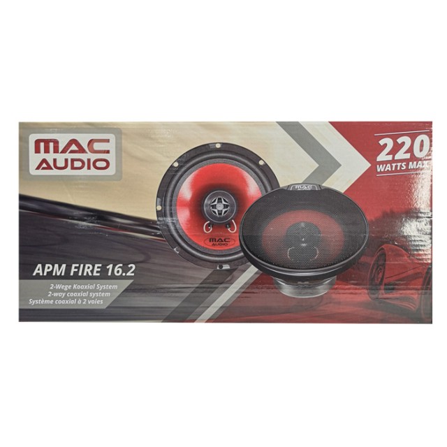 MAC AUDIO σετ ηχεία αυτοκινήτου APM Fire 16.2, 6.5", 55W RMS, 2 δρόμων