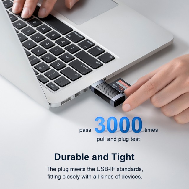 ORICO card reader CS2D-A3 για SD & Micro SD, USB 3.0, μαύρο