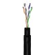 GOOBAY kit καλώδιο δικτύου 94399, CAT 6 U/UTP, CCA, 305m, μαύρο