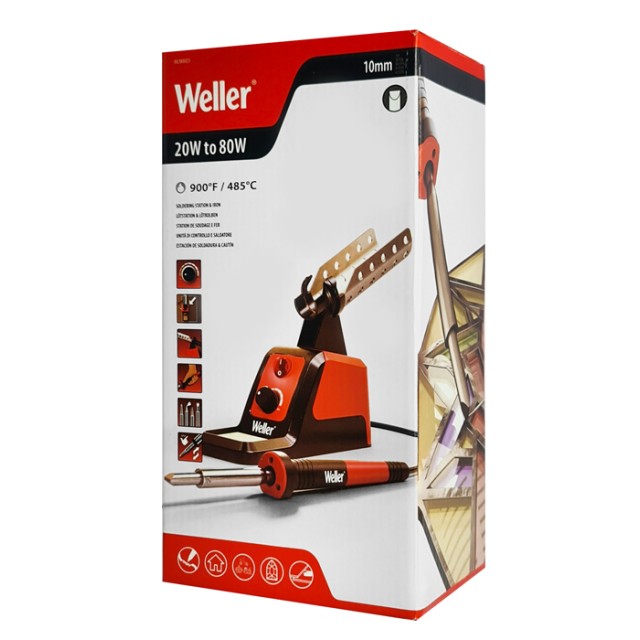 WELLER σταθμός κόλλησης WLSK8023C με κολλητήρι, 20W έως 80W, 485°C