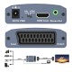 Video Converter CAB-H146 από HDMI σε scart & 3.5mm, 4K