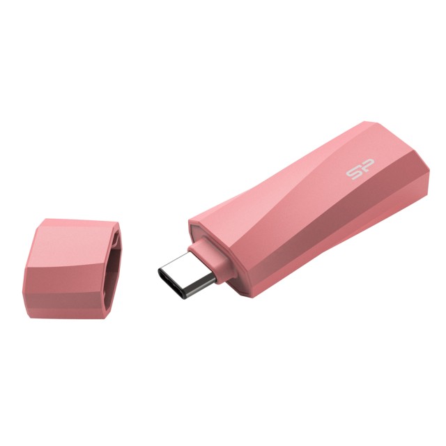 SILICON POWER USB-C Flash Drive Mobile C07, 32GB, USB 3.2, ροζ