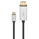 GOOBAY καλώδιο USB-C σε DisplayPort 60177, HDR, 8K, copper, 3m, μαύρο